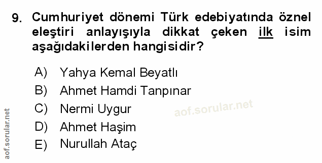 Soru 9