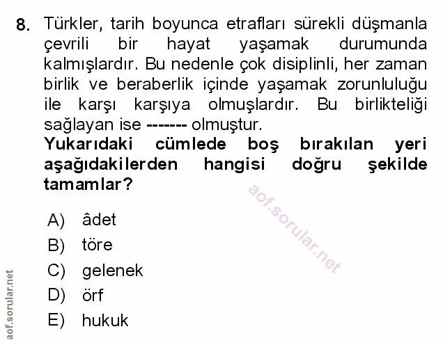Soru 8