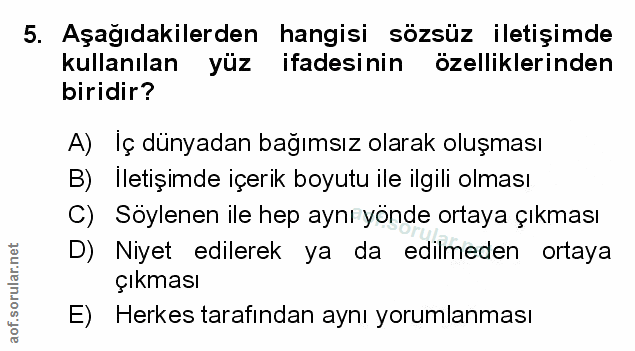 Soru 5