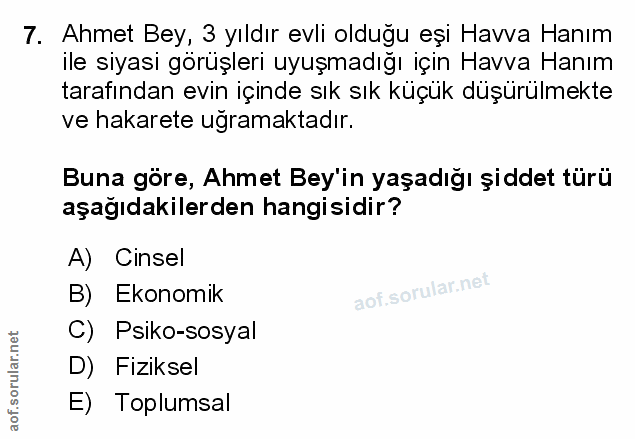 Soru 7