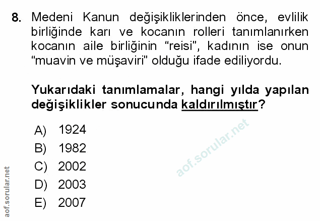 Soru 8