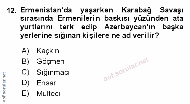 Soru 12