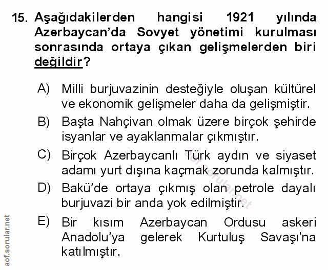 Soru 15