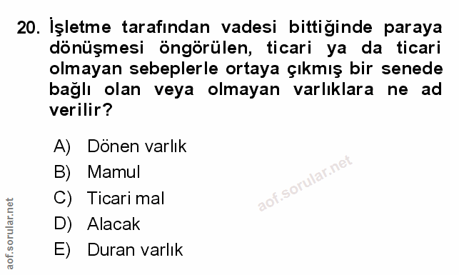 Soru 20