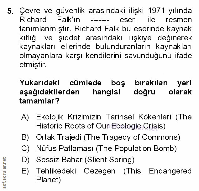Soru 5