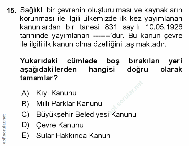 Soru 15