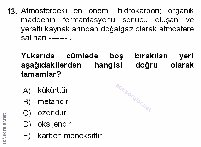 Soru 13