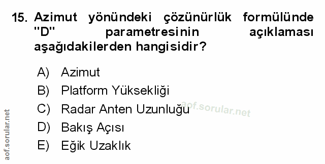 Soru 15