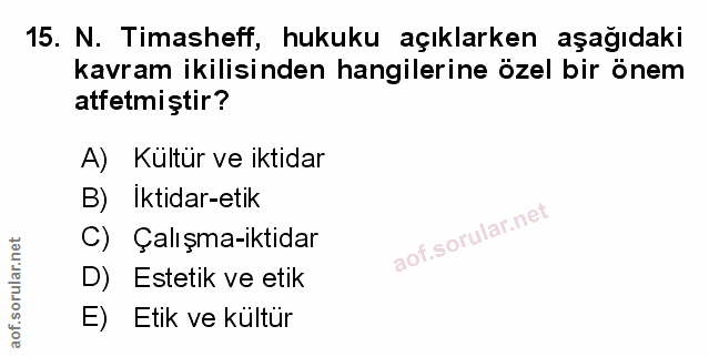 Soru 15