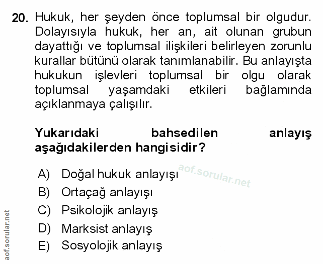 Soru 20