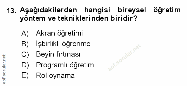 Soru 13