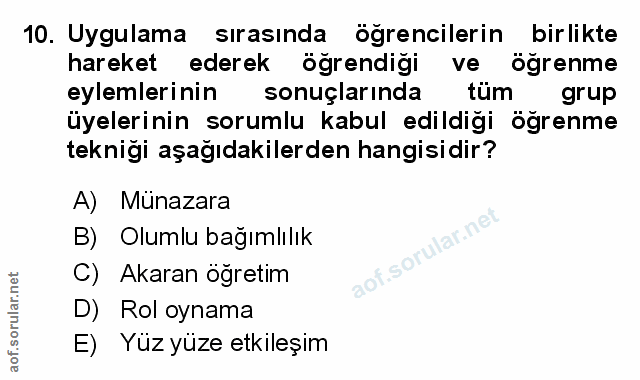 Soru 10