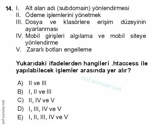 Soru 14