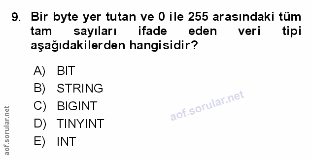Soru 9