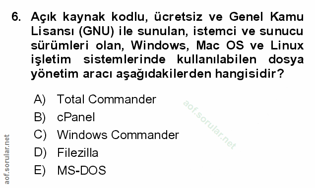 Soru 6