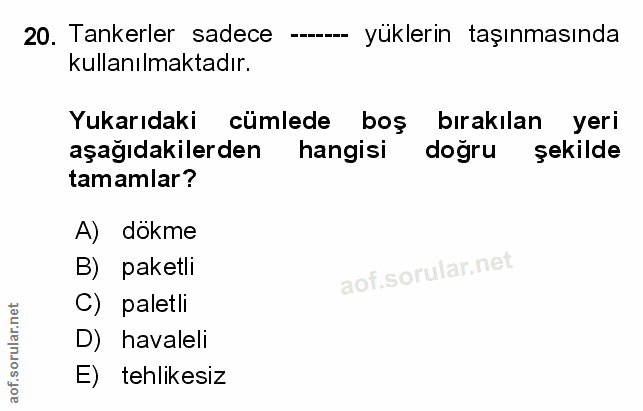 Soru 20