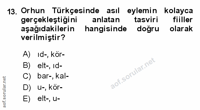 Soru 13