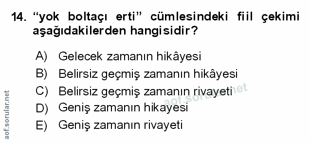 Soru 14