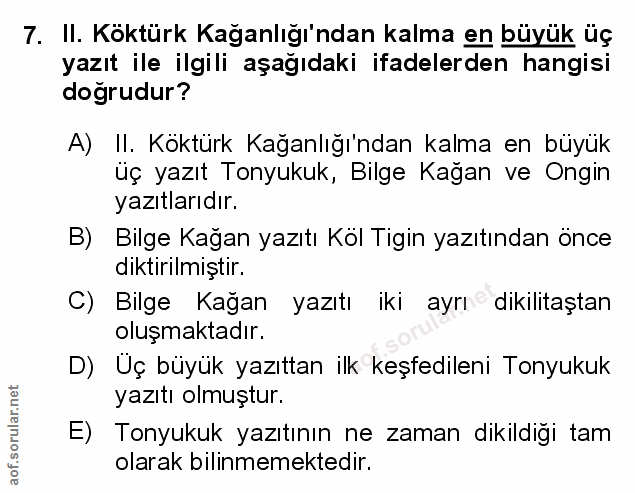 Soru 7