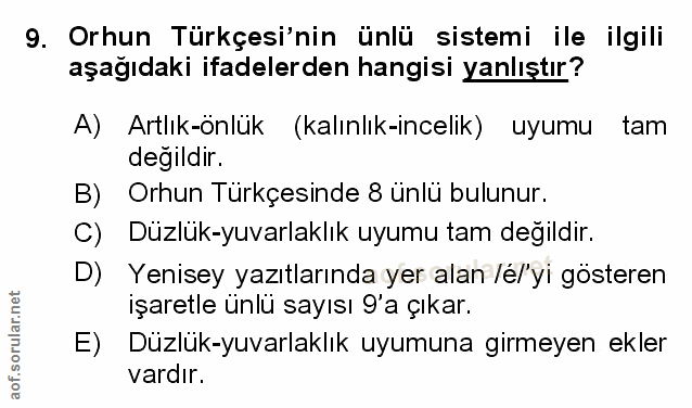 Soru 9