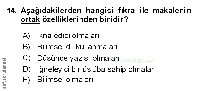 Soru 14