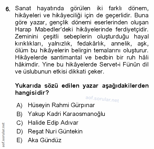 Soru 6