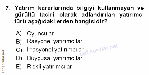 Soru 7