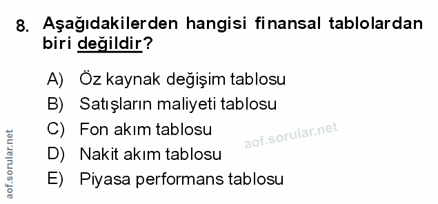 Soru 8