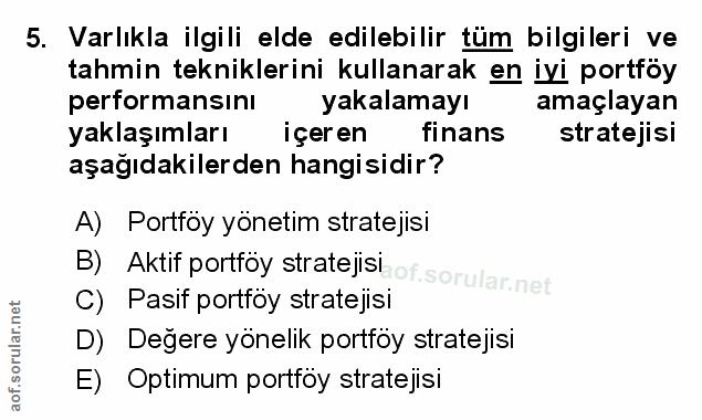 Soru 5