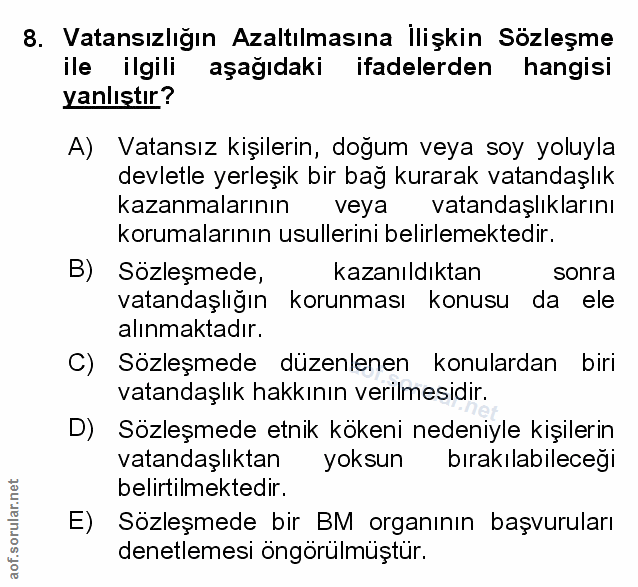 Soru 8