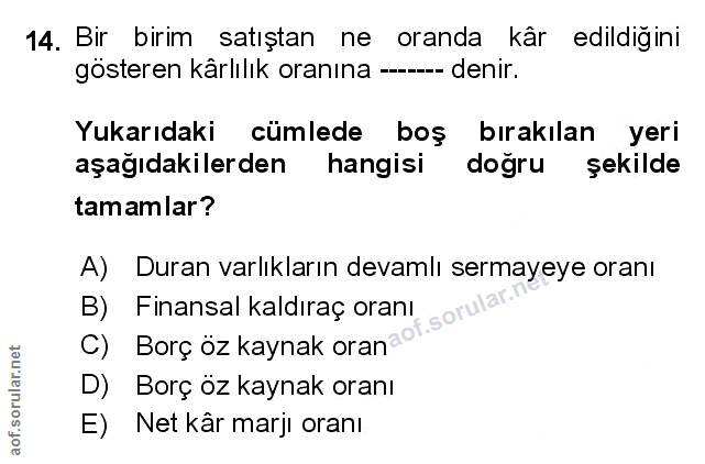 Soru 14
