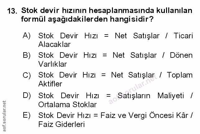 Soru 13