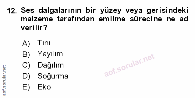 Soru 12
