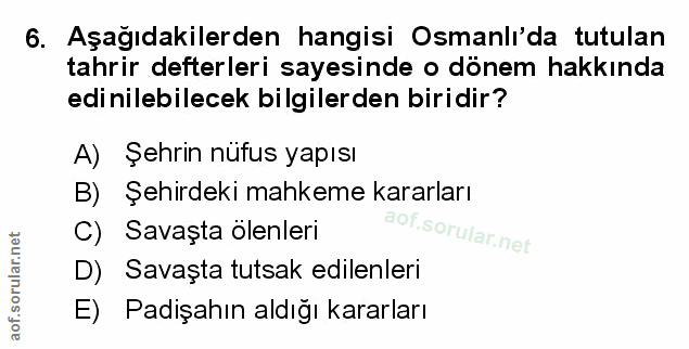 Soru 6