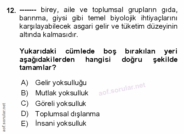 Soru 12