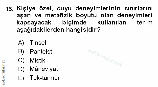 Soru 16