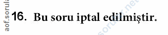 Soru 16
