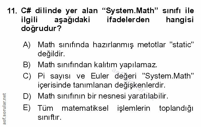 Soru 11