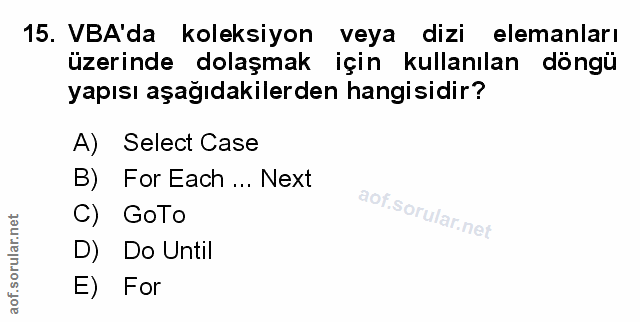 Soru 15
