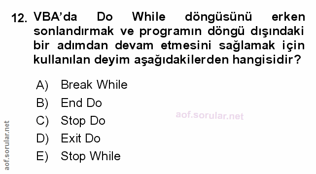 Soru 12