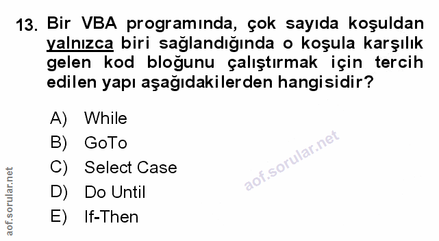 Soru 13
