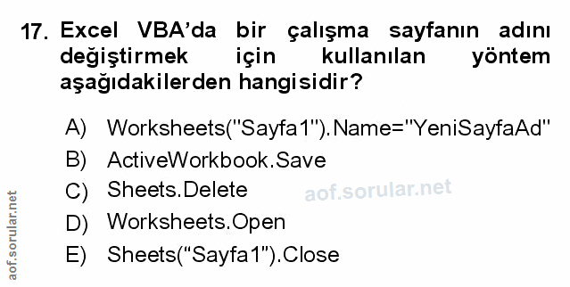 Soru 17