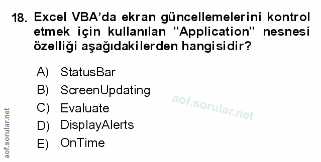 Soru 18
