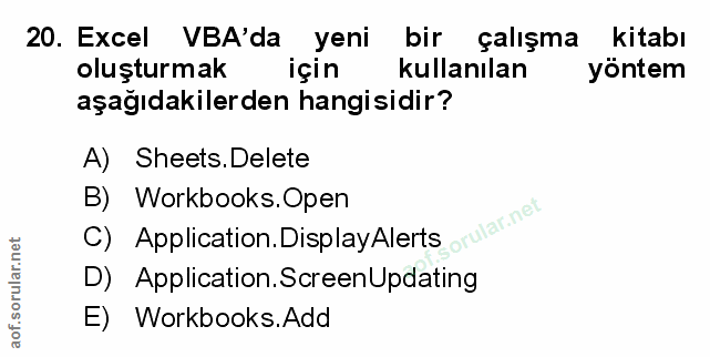 Soru 20