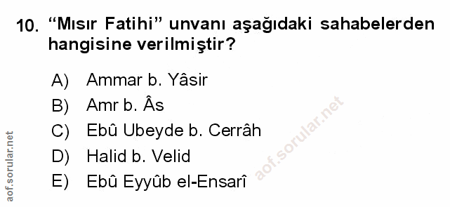 Soru 10