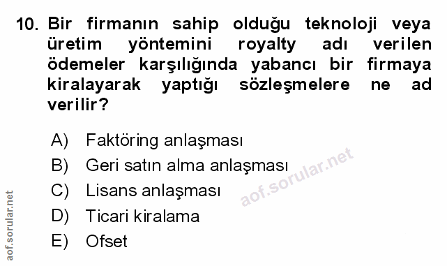 Soru 10