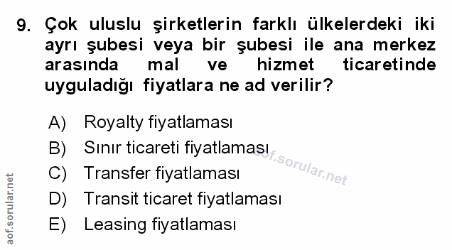 Soru 9