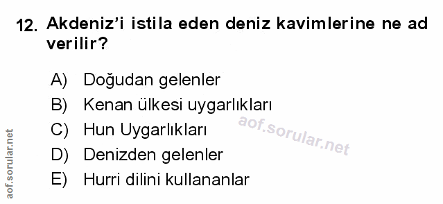 Soru 12