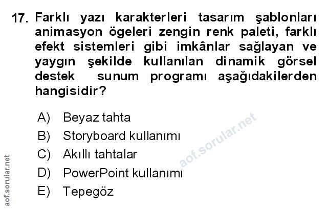 Soru 17