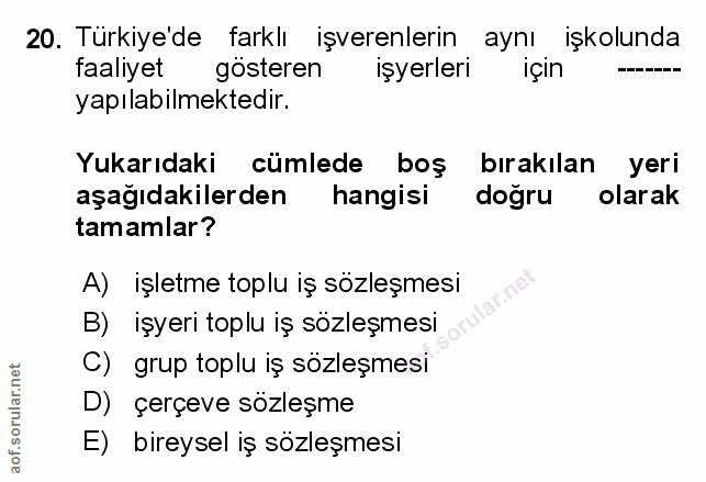 Soru 20